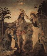 Domenicho Ghirlandaio Taufe Christi oil painting reproduction